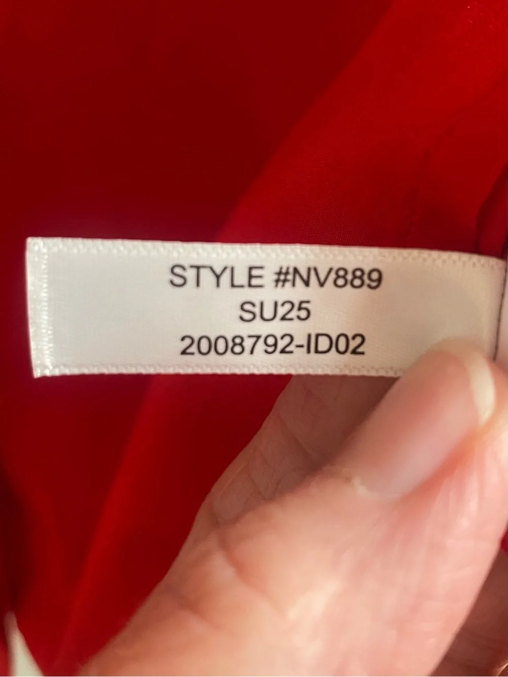 Madewell Ruffled Y-Neck Top in Cotton-Silk in Festival Red